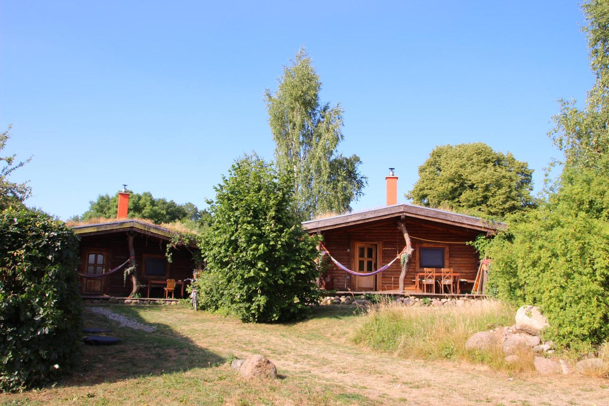 Villa Blockhaus Zahren à Penzlin Extérieur photo