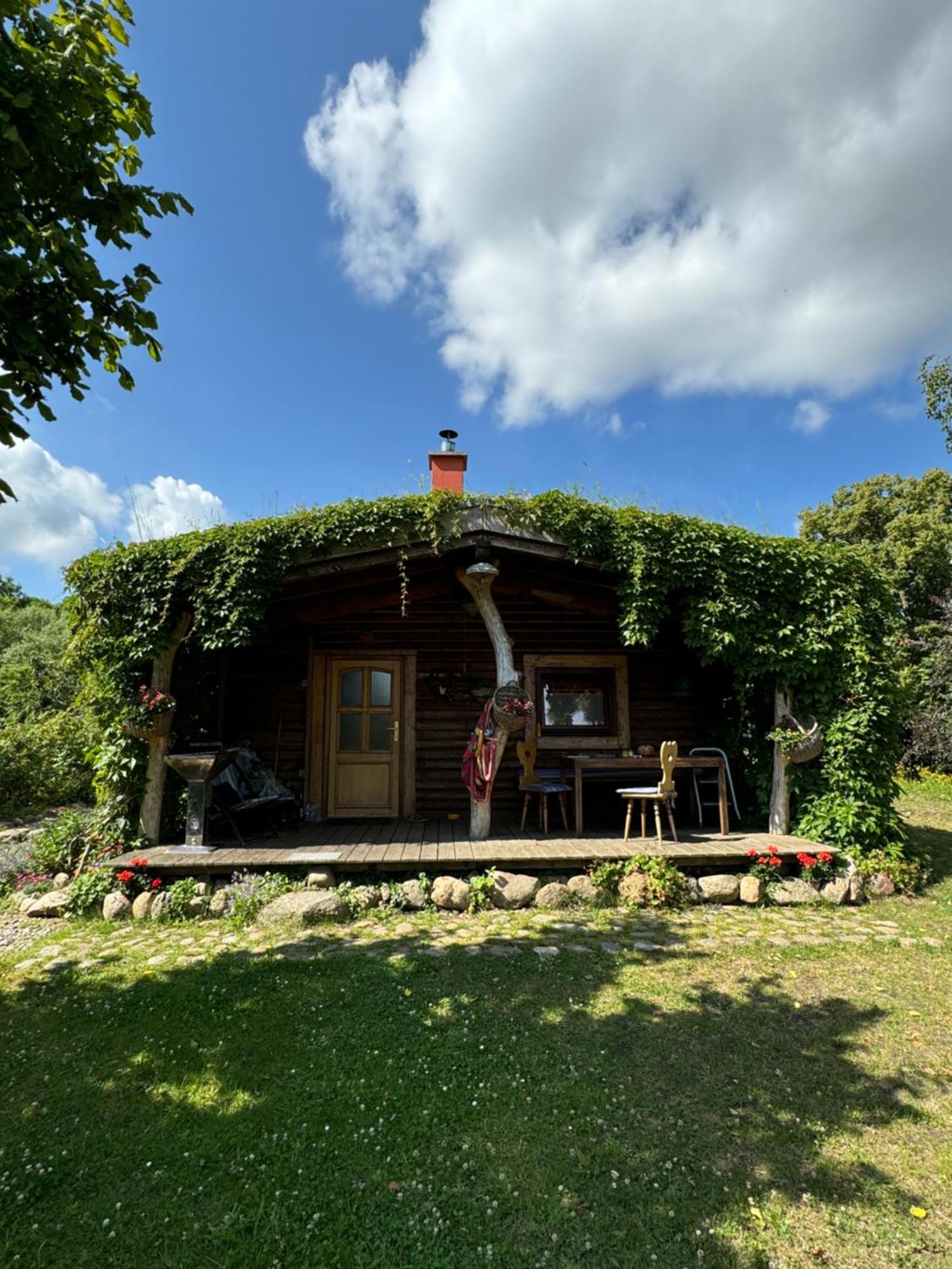 Villa Blockhaus Zahren à Penzlin Extérieur photo